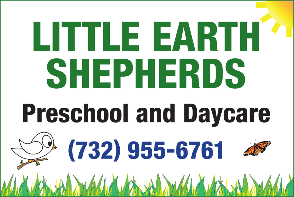 Little Earth Shepherds Preschool Sign
